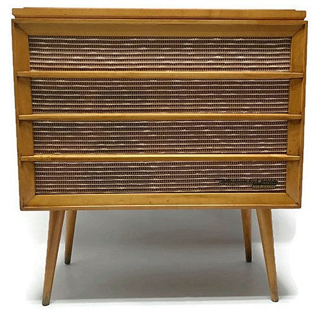 Mid Century Modern RCA Orthophonic Vintage HI FI Record Player - Record Changer - Bluetooth The Vintedge Co.