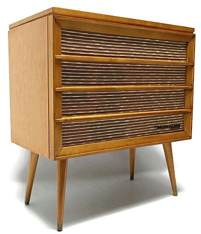 Mid Century Modern RCA Orthophonic Vintage HI FI Record Player - Record Changer - Bluetooth The Vintedge Co.