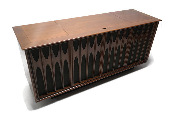 Mid Century Modern RCA Vintage Stereo Console - Record Player Changer - AM/FM Tuner - Bluetooth The Vintedge Co.
