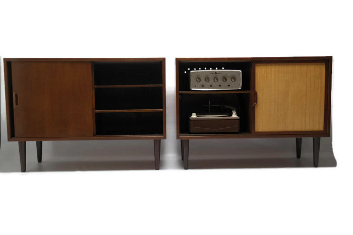 Voice of Music 1428 Record player Two Piece Stereo Console - Bluetooth The Vintedge Co.