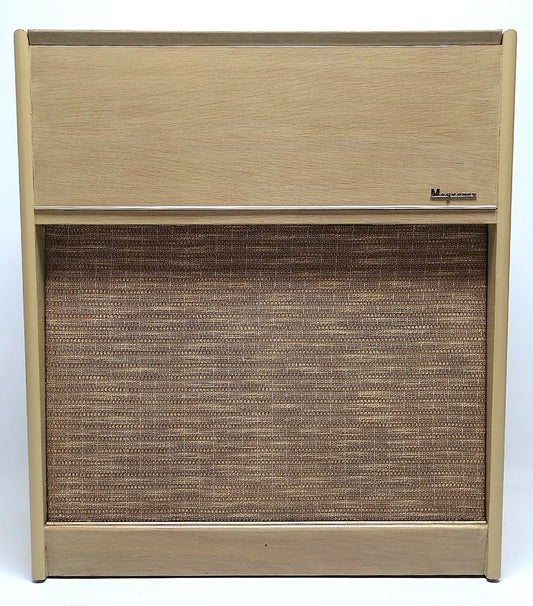 Mid Century Modern Hi Fi Magnavox Blonde Record Changer - Tuner - Bluetooth The Vintedge Co.