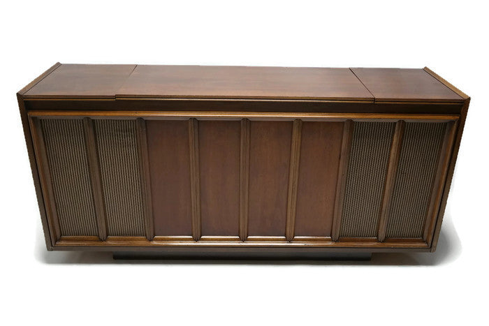 Mid Century Modern GE Vintage Stereo Console - Record