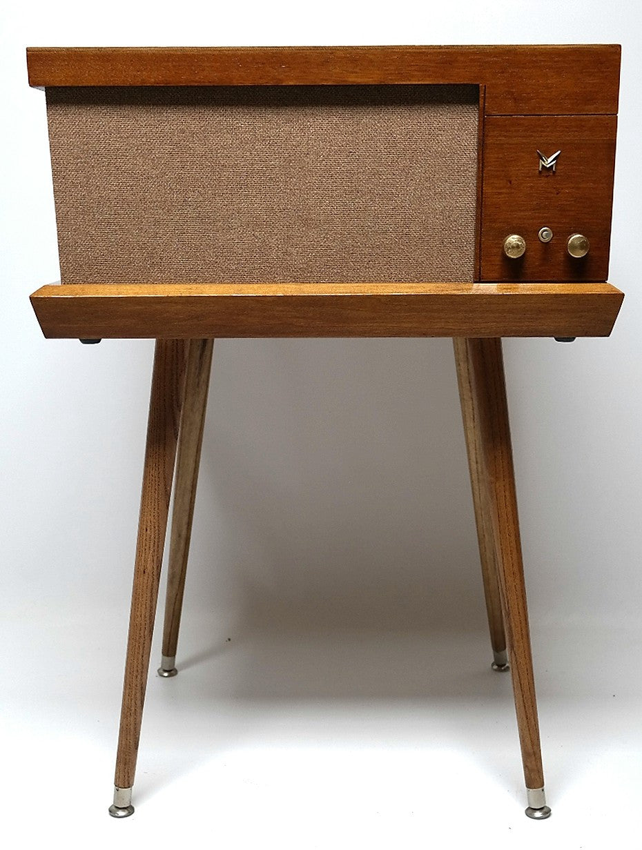 Mid Century Modern Hi Fi Record Player Voice of Music Bluetooth - Record Changer The Vintedge Co.