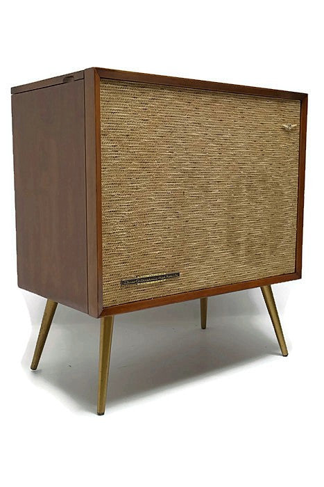Mid Century Modern RCA Vintage Stereo Console - Record Player Changer - Bluetooth The Vintedge Co.