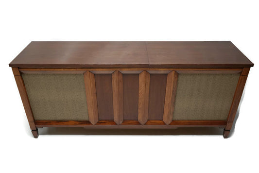 Mid Century Modern Philco Vintage Stereo Console - Record Player Changer - AM/FM Tuner - Bluetooth The Vintedge Co.