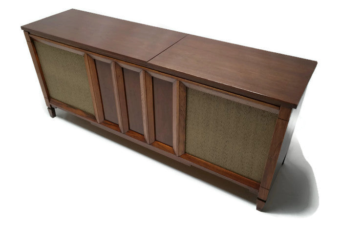 Mid Century Modern Philco Vintage Stereo Console - Record Player Changer - AM/FM Tuner - Bluetooth The Vintedge Co.