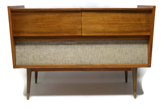 **SOLD OUT** GRUNDIG MAJESTIC Mid Century Record Changer Player Hi Fi  Console The Vintedge Co.