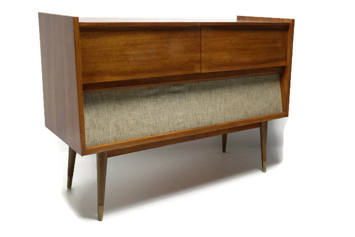 **SOLD OUT** GRUNDIG MAJESTIC Mid Century Record Changer Player Hi Fi  Console The Vintedge Co.