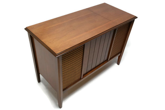 **SOLD OUT** ZENITH Mid Century Vintage Record Player Changer Stereo Console The Vintedge Co.