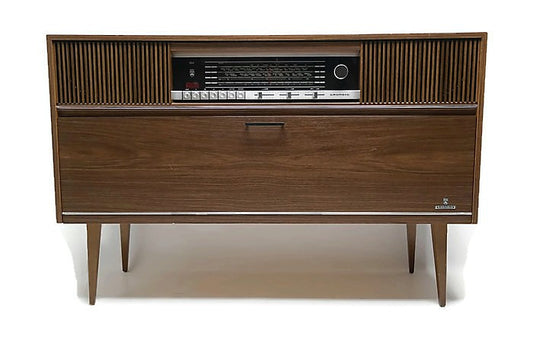 **SOLD OUT** GRUNDIG European Mid Century Record Changer Player Stereo Console The Vintedge Co.