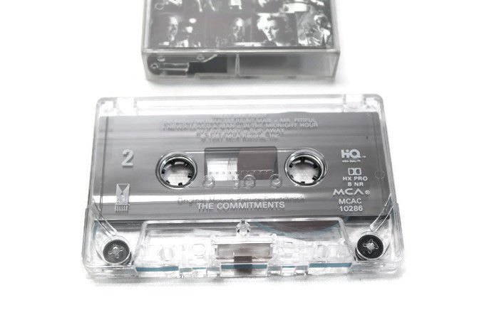 THE COMMITMENTS - Vintage Cassette Tape - ORIGINAL MOTION PICTURE SOUNDTRACK The Vintedge Co.
