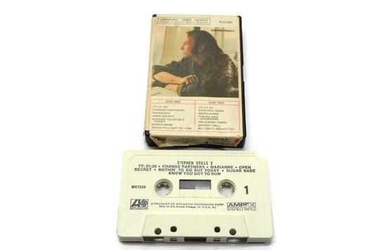 STEPHEN STILLS - Vintage Cassette Tape - STEPHEN STILLS 2 The Vintedge Co.