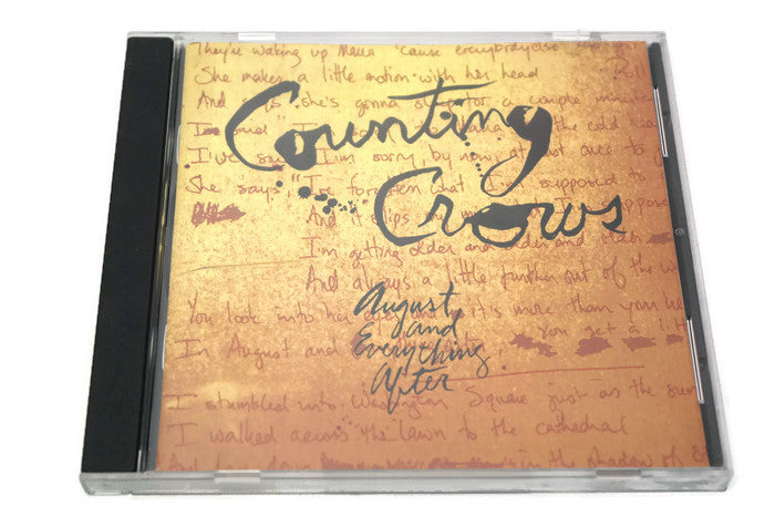 COUNTING CROWS - Compact Disc CD - AUGUST & EVERYTHING AFTER The Vintedge Co.
