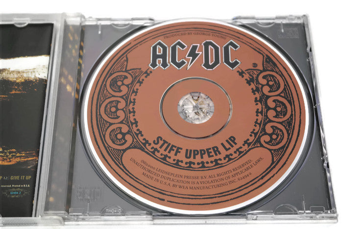 AC / DC - Compact Disc CD - STIFF UPPER LIP The Vintedge Co.