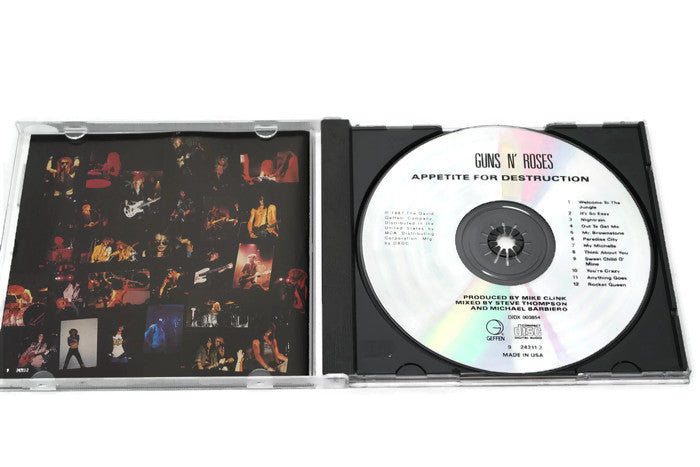 GUNS N ROSES - Compact Disc CD - APPETITE FOR DESTRUCTION The Vintedge Co.
