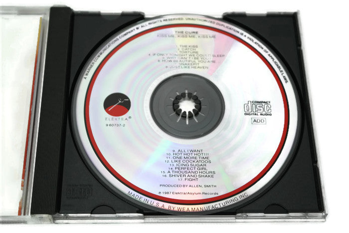 THE CURE - Compact Disc CD - KISS ME KISS ME KISS ME The Vintedge Co.