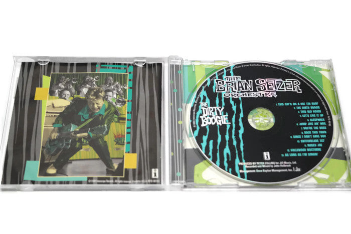 THE BRIAN SETZER ORCHESTRA - Compact Disc CD - THE DIRTY BOOGIE The Vintedge Co.