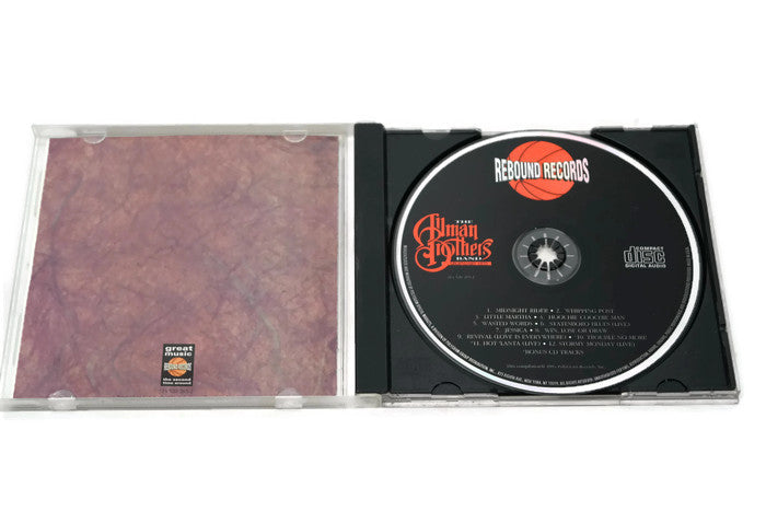 THE ALLMAN BROTHERS BAND - Compact Disc CD - LEGENDARY HITS The Vintedge Co.