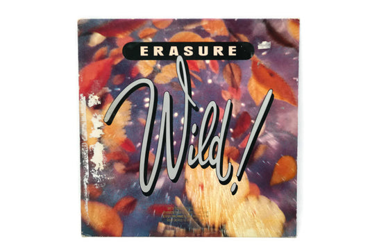 ERASURE - Vintage Record Vinyl Album - WILD The Vintedge Co.