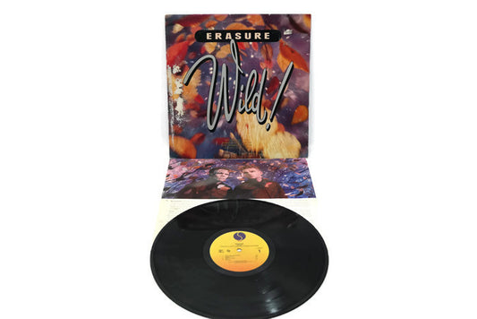 ERASURE - Vintage Record Vinyl Album - WILD The Vintedge Co.