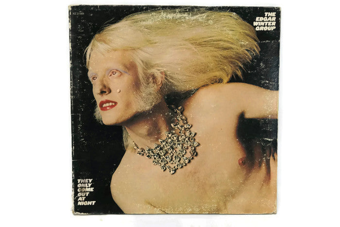 EDGAR WINTER GROUP - Vintage Record Vinyl Album - THEY ONLY COME OUT AT NIGHT The Vintedge Co.