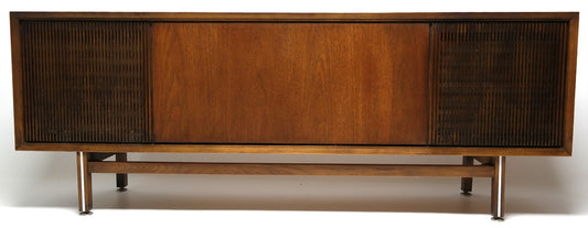 Mid Century Philco Stereo Console Record Player - Bluetooth - AM/FM Tuner - Record Changer The Vintedge Co.