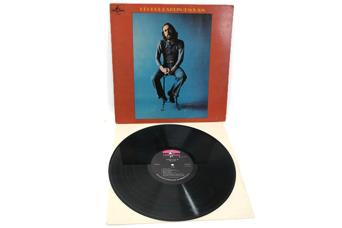 GEORGE CARLIN - Vintage Record Vinyl Album - FM AND AM The Vintedge Co.