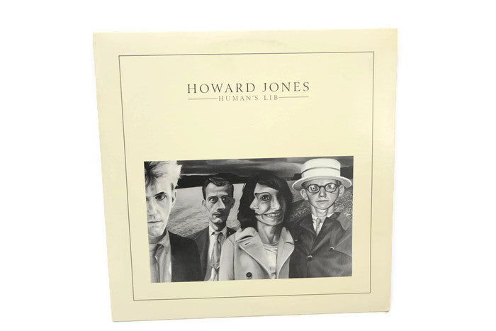 HOWARD JONES - Vintage Record Vinyl Album - HUMAN LIB The Vintedge Co.