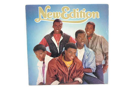 NEW EDITION - Vintage Record Vinyl Album - NEW EDITION The Vintedge Co.