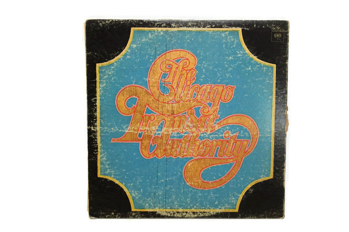 CHICAGO - Vintage Record Vinyl Album - TRANSIT AUTHORITY The Vintedge Co.