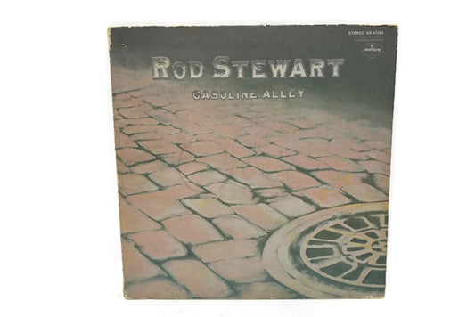 ROD STEWART - Vintage Record Vinyl Album - GASOLINE ALLEY The Vintedge Co.