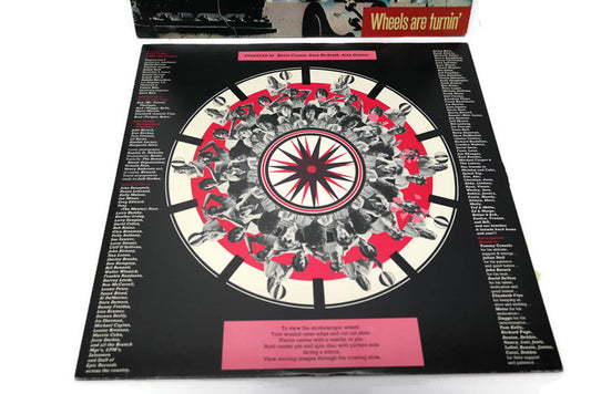 REO SPEEDWAGON - Vintage Record Vinyl Album - WHEELS ARE TURNIN' The Vintedge Co.