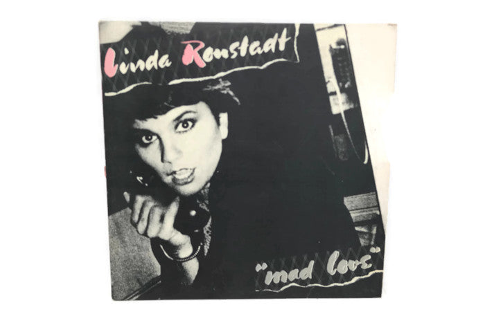 LINDA RONSTADT - Vintage Record Vinyl Album - MAD LOVE The Vintedge Co.