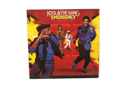 KOOL & THE GANG - Vintage Record Vinyl Album - EMERGENCY The Vintedge Co.