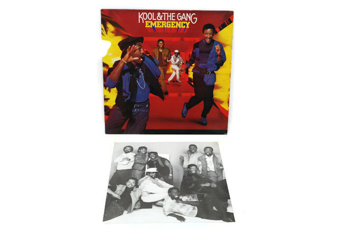 KOOL & THE GANG - Vintage Record Vinyl Album - EMERGENCY The Vintedge Co.