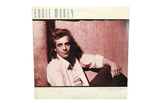 EDDIE MONEY - Vintage Record Vinyl Album - CAN'T HOLD BACK The Vintedge Co.