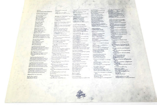 EDDIE MONEY - Vintage Record Vinyl Album - CAN'T HOLD BACK The Vintedge Co.