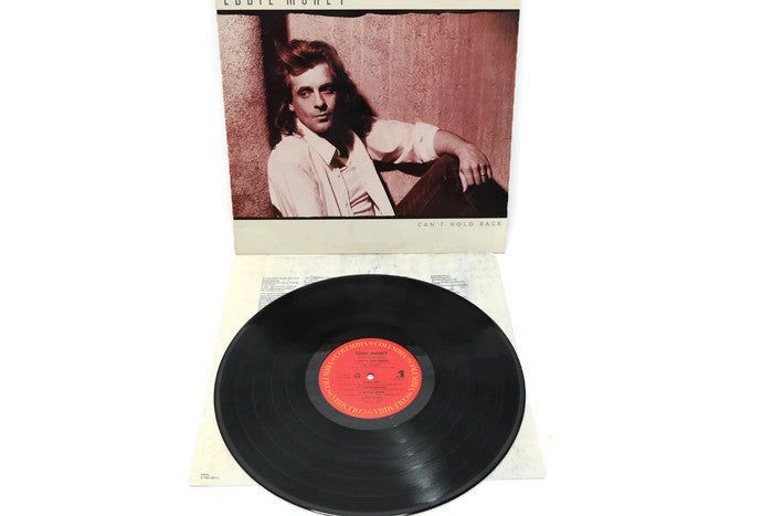 EDDIE MONEY - Vintage Record Vinyl Album - CAN'T HOLD BACK The Vintedge Co.