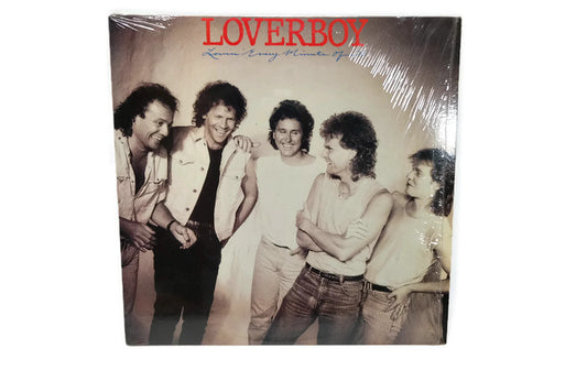 LOVERBOY - Vintage Record Vinyl Album - LOVIN' EVERY MINUTE OF IT The Vintedge Co.