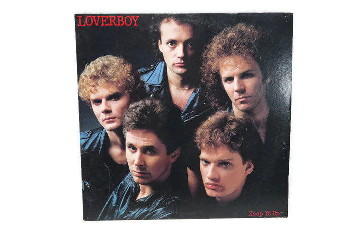 LOVERBOY - Vintage Record Vinyl Album - KEEP IT UP The Vintedge Co.