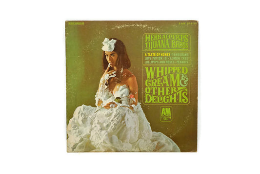 HERB ALPERT & THE TIJUANA BRASS - Vintage Record Vinyl Album - WHIPPED CREAM & OTHER DELIGHTS The Vintedge Co.