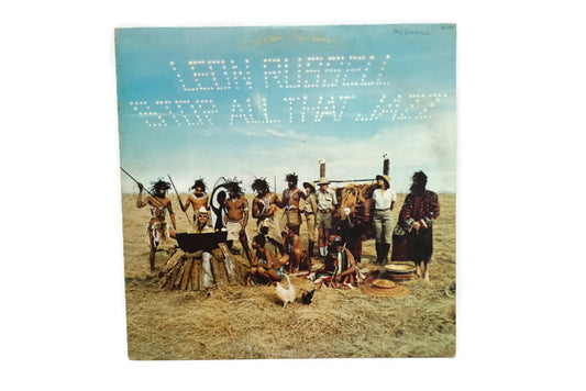 LEON RUSSELL - Vintage Record Vinyl Album - STOP ALL THAT JAZZ The Vintedge Co.