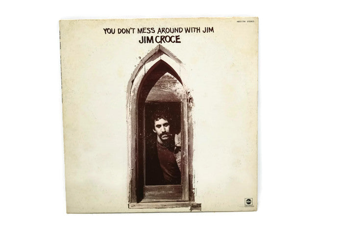 JIM CROCE - Vintage Record Vinyl Album - YOU DON'T MESS AROUND WITH JIM The Vintedge Co.