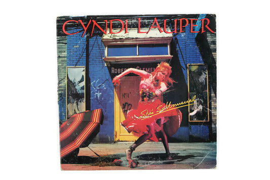 CYNDI LAUPER - Vintage Record Vinyl Album - SHE'S SO UNUSUAL The Vintedge Co.