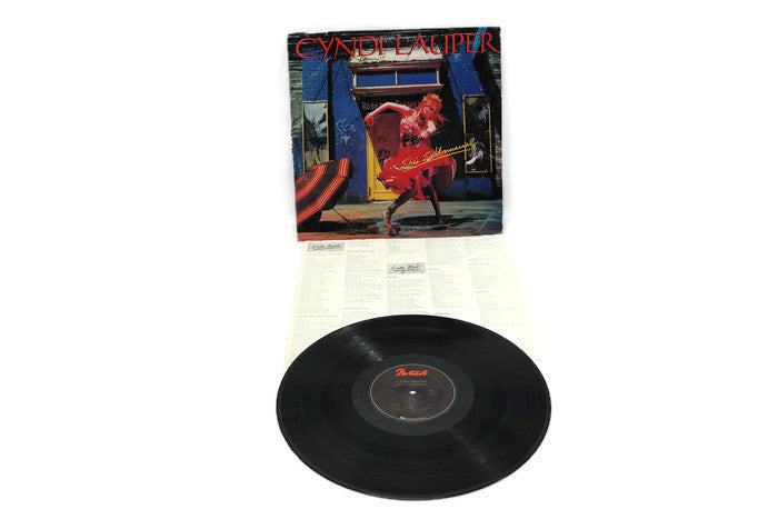 CYNDI LAUPER - Vintage Record Vinyl Album - SHE'S SO UNUSUAL The Vintedge Co.