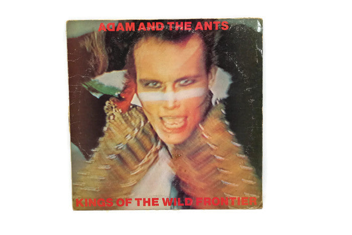 ADAM ANT - Vintage Record Vinyl Album - KINGS OF THE WILD FRONTIER The Vintedge Co.