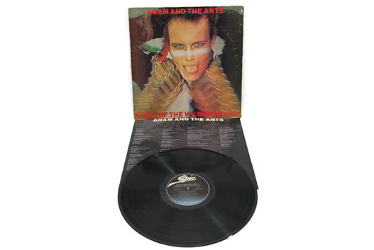 ADAM ANT - Vintage Record Vinyl Album - KINGS OF THE WILD FRONTIER The Vintedge Co.