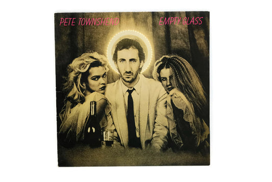 PETE TOWNSHEND - Vintage Record Vinyl Album - EMPTY GLASS The Vintedge Co.