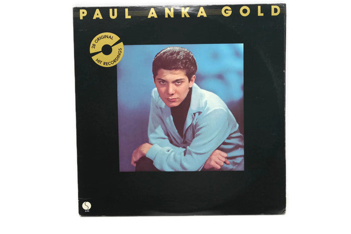 PAUL ANKA - Vintage Record Vinyl Album - GOLD The Vintedge Co.
