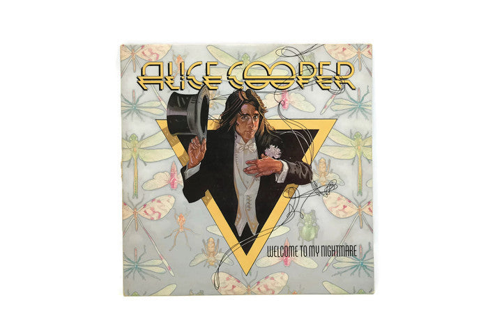ALICE COOPER - Vintage Record Vinyl Album - WELCOME TO MY NIGHTMARE The Vintedge Co.